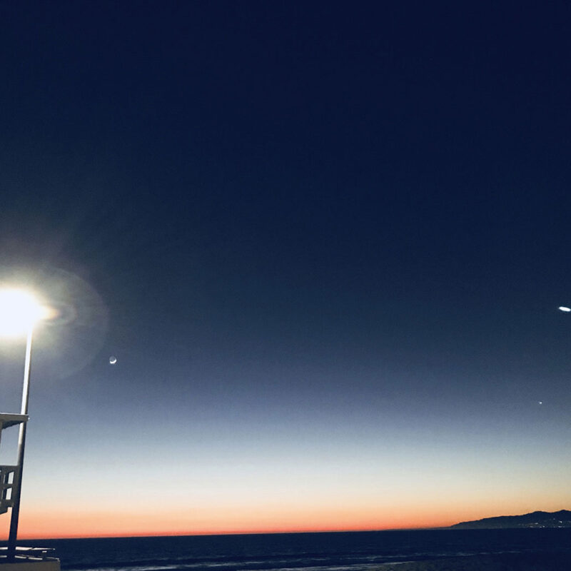 End of the day in LA